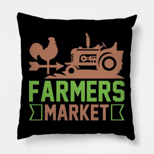 Farmers Market T Shirt For Women Men Pillow