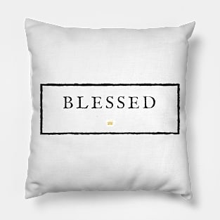 BLESSED. Pillow