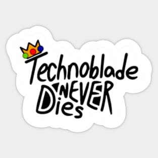 Technoblade Quote: Welcome Home, Theseus Sticker for Sale by