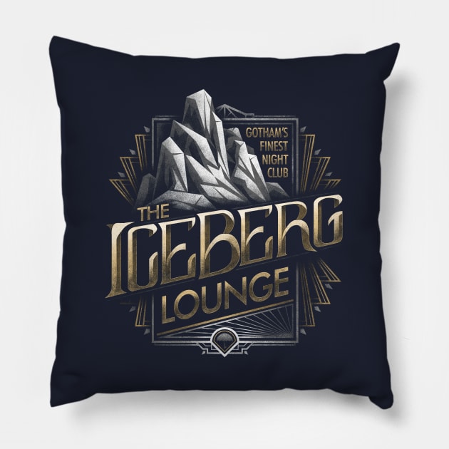 The Iceberg Lounge Pillow by CoryFreemanDesign