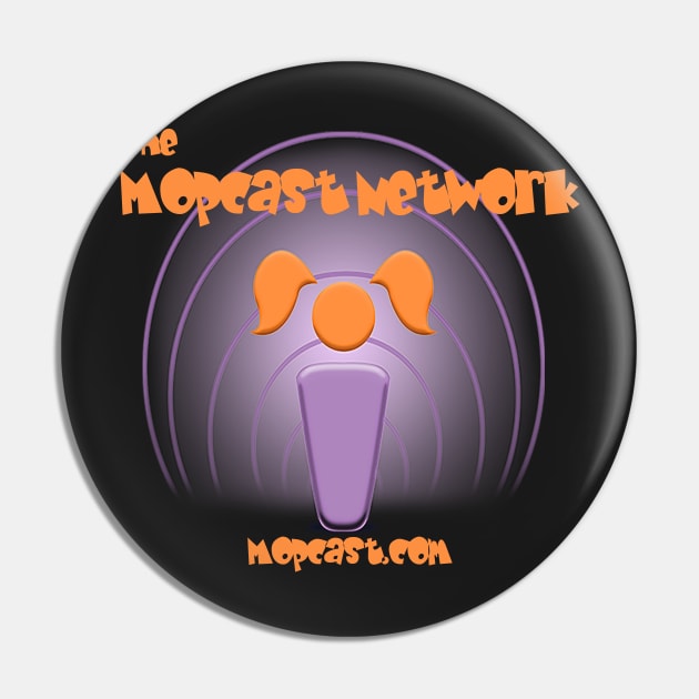 Mopcast Network Shirt Pin by Scotty White