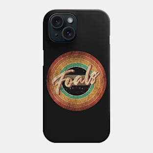 Foals Vintage Circle Art Phone Case