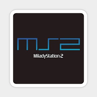 Miladystation 2 Logo Magnet