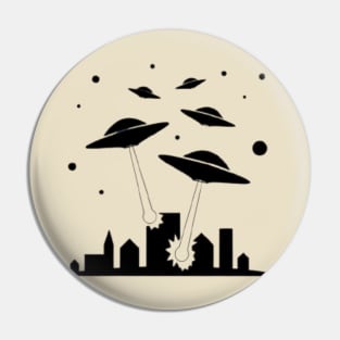 alien attact on earth Pin