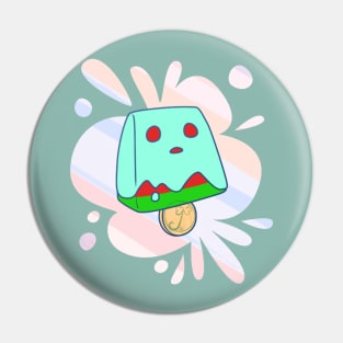 Pastel Goth ghost Ice Cream short Pin