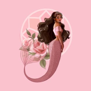 Rose Mermaid T-Shirt