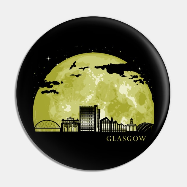 Glasgow Pin by Nerd_art