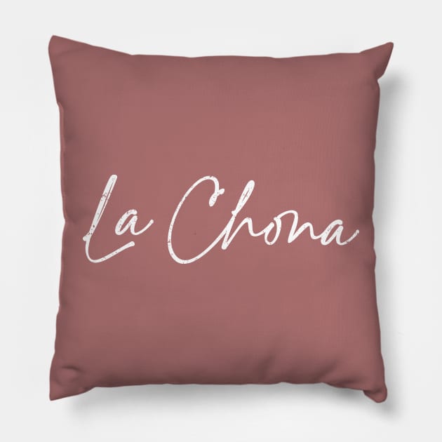 La chona Pillow by verde