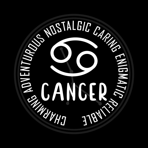 Cancer Sign by LetsBeginDesigns