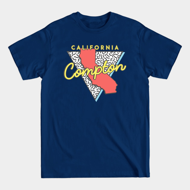 Discover Compton California Triangle - Compton - T-Shirt