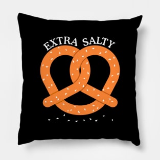 Extra Salty Pretzel Pillow