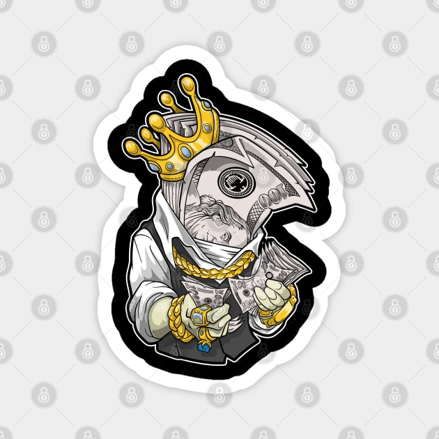 KING MONEY Magnet by Wagum Std