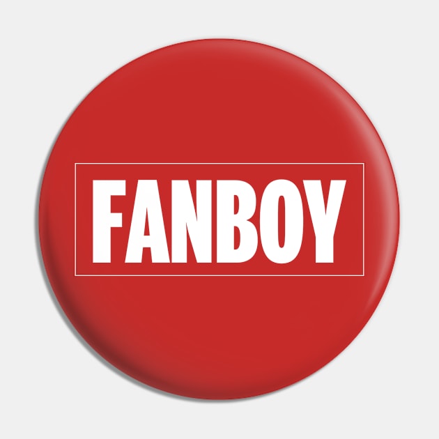 Comic Fanboy Pin by DisneyPocketGuide