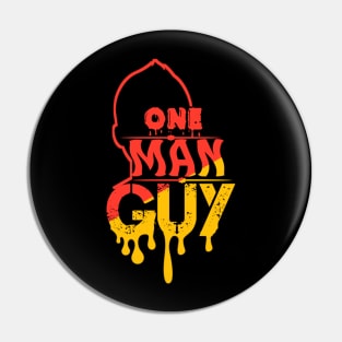 One man guy Pin