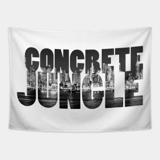 Concrete Jungle Tapestry