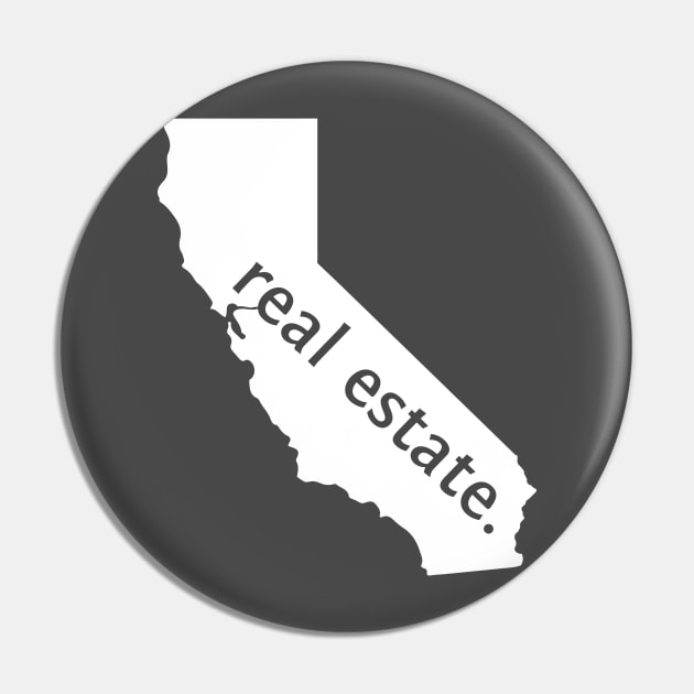 California State Real Estate T-Shirt Pin by Proven By Ruben
