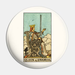 QUEEN OF SWORDS Pin