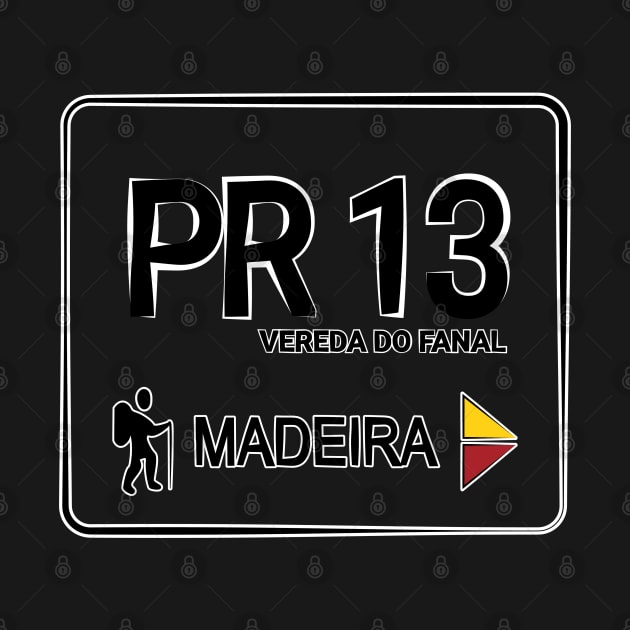 Madeira Island PR13 VEREDA DO FANAL logo by Donaby