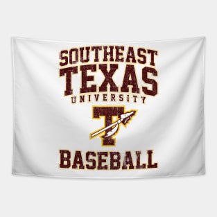 Southeast Texas University Baseball (Variant) Tapestry