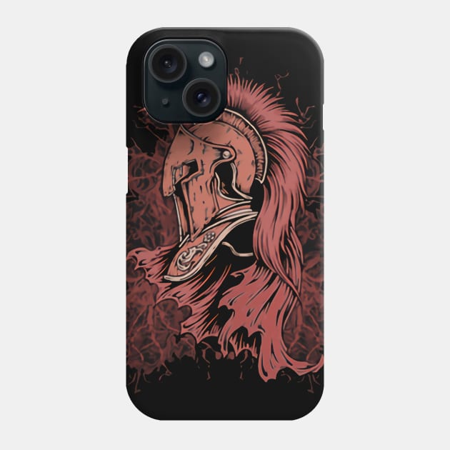 This is Spartan Warrior Heroes Phone Case by asokabudaya