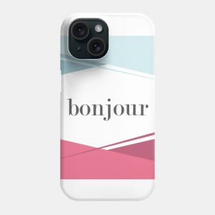 Bonjour Phone Case