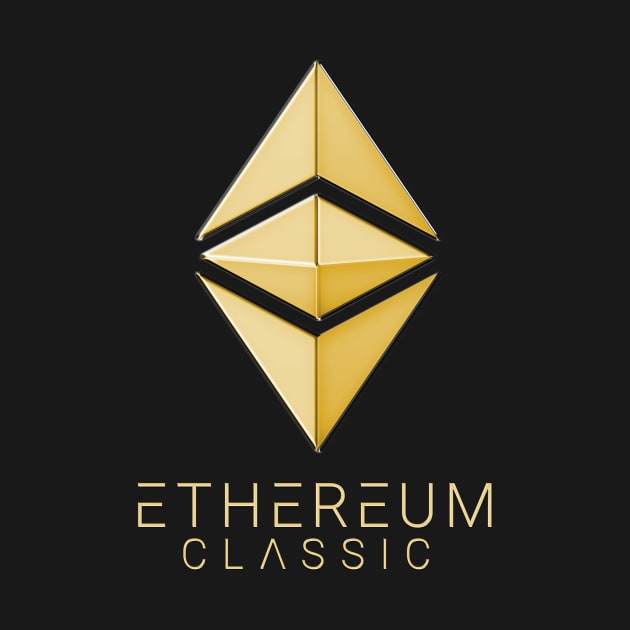 Ethereum Classic Simple (gold) by andreabeloque