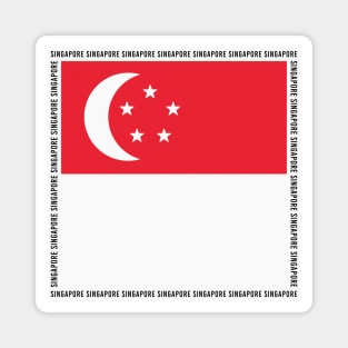 Singapore F1 Circuit Stamp Magnet