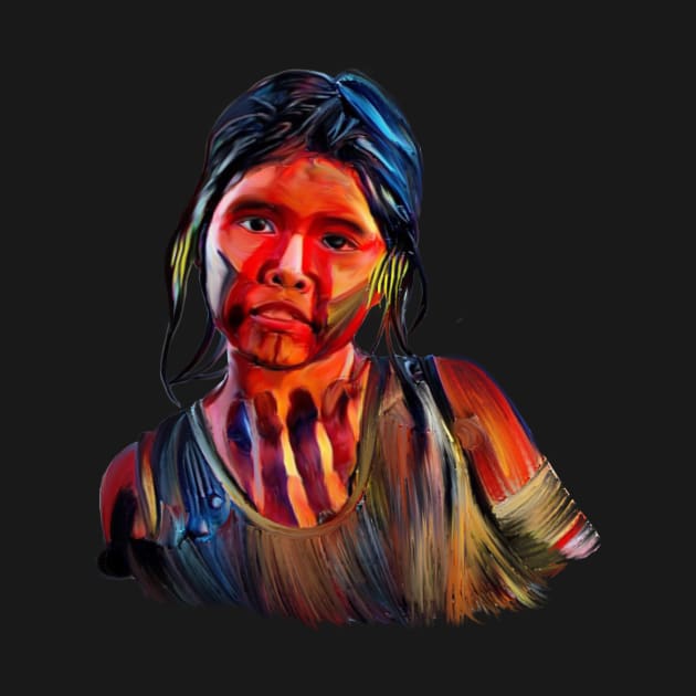 Chica indigena by ladinoariel