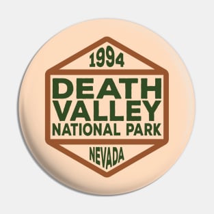 Death Valley National Park Nevada badge Pin