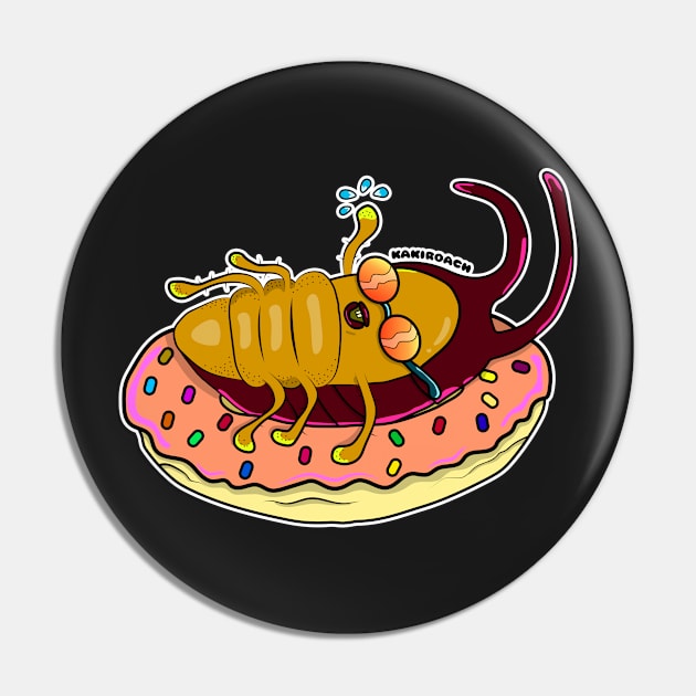 Donut Summer Feels Pin by Kakiroach