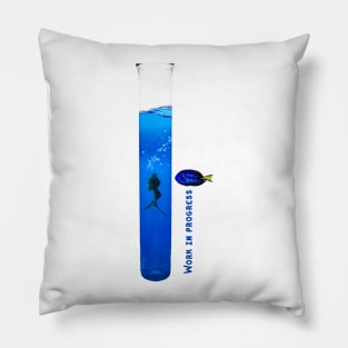 Tube diving WIP Pillow