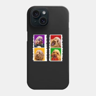 Cavapoo Cavoodle puppy photo booth selfie strips ! cute cavalier king charles spaniel Phone Case