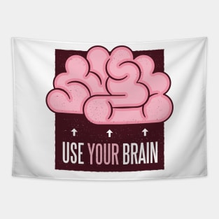 Use your brain Tapestry