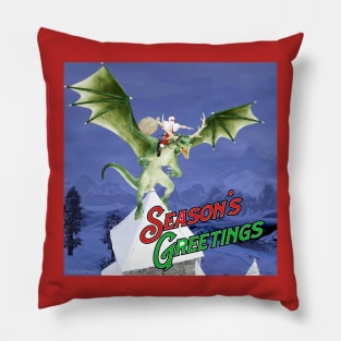 Santa's New Ride Pillow