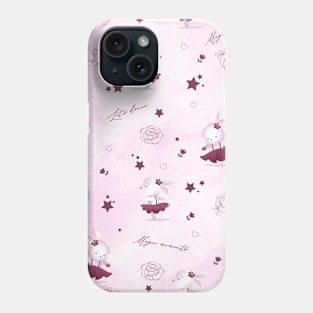 Magic moments with cute bunnies Phone Case