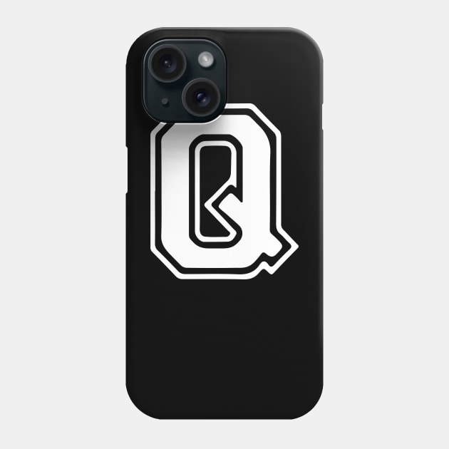 Letter Q Phone Case by Xtian Dela ✅