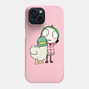 Sarah and Duck Phone Case