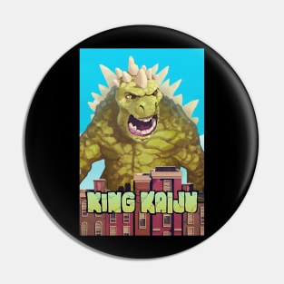 KING KAIJU CARTOON Pin