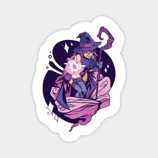 Anime Witch Girl Magnet