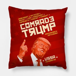 Comrade Trump - Soviet Poster Pillow