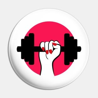 Lift Like a Girl Pin