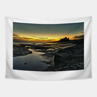 Bamburgh Sunrise Tapestry