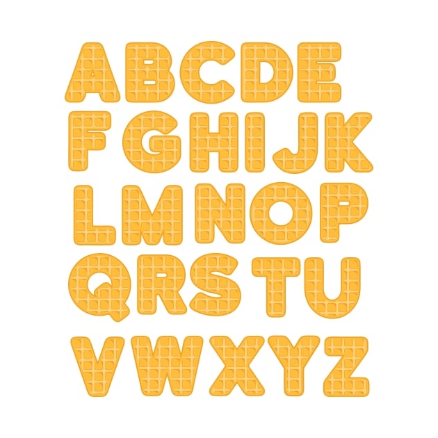 wafflebet (waffle alphabet by B0red