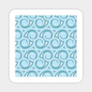 Maori Wave Pattern Magnet