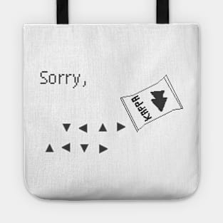 ◄ ▲ ► Sorry, I've dropped my bag of Doritos™ Tote