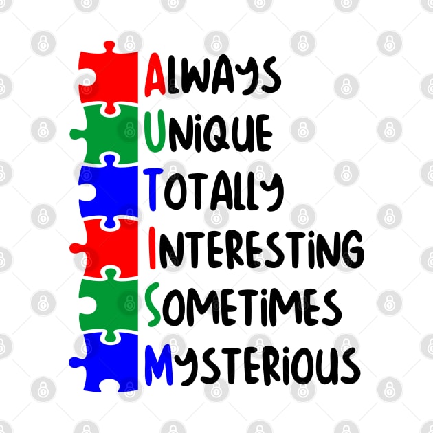 Autism Awareness by Peter the T-Shirt Dude