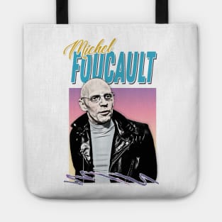 Michel Foucault / Philosopher Aesthetic Fan Design Tote