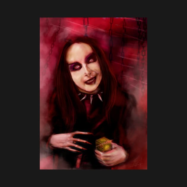 Dani Filth  Cradle Of Filth by Alan Frost artwork