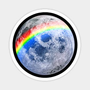 Rainbow Moon Magnet