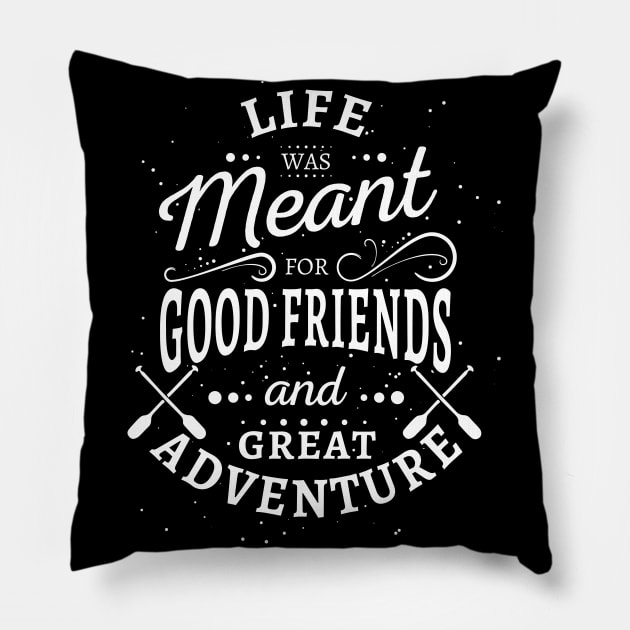 Good Friends Pillow by Dojaja